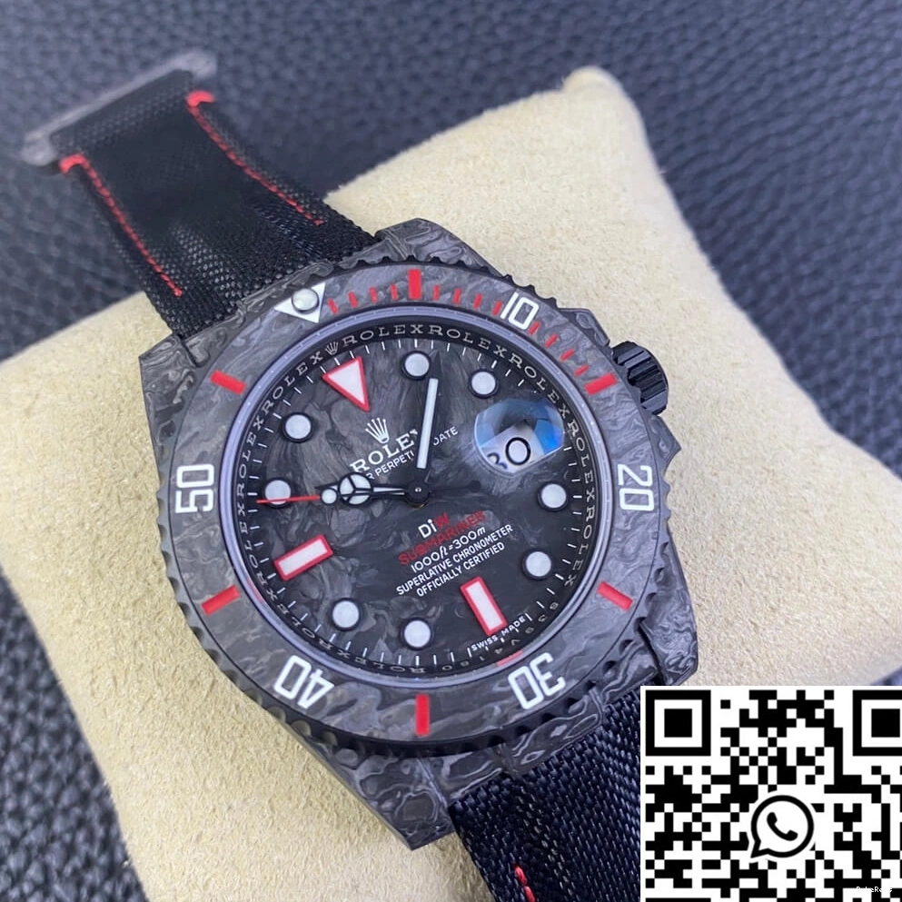 Factory Rolex Velcro Nylon DIW Strap VS Submariner 0823